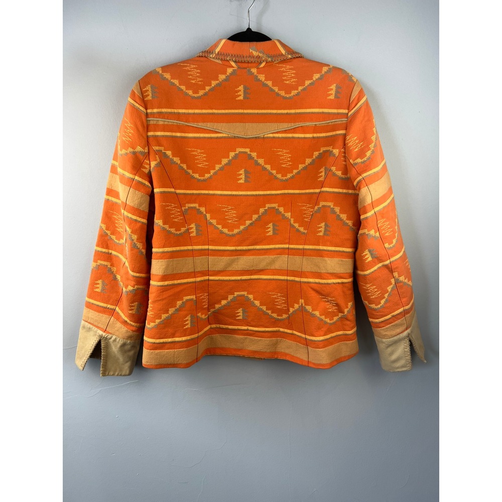 Coldwater‎ Creek Southwestern Aztec Embroidered Fitted Jacket - Picture 6 of 6